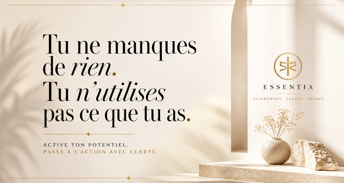✨ Femme entrepreneure...tu ne manques de rien. Tu n’utilises pas ce que tu as.