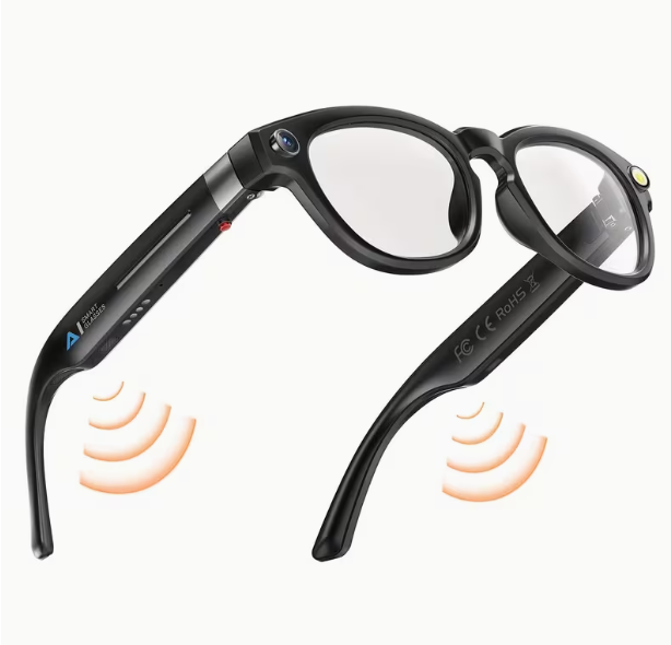Lunettes Intelligentes IA Caméra HD & Traduction Temps Réel